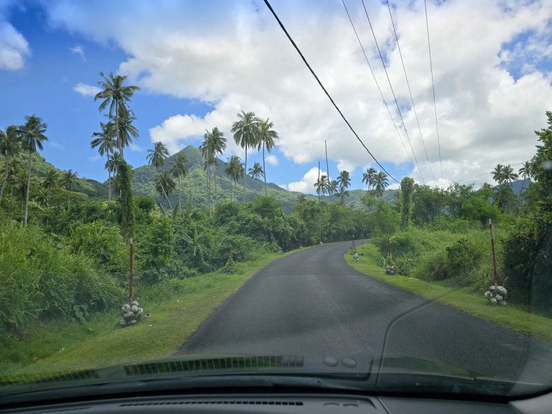 Stopped in Samoa on New Year's Eve, with no permit to show