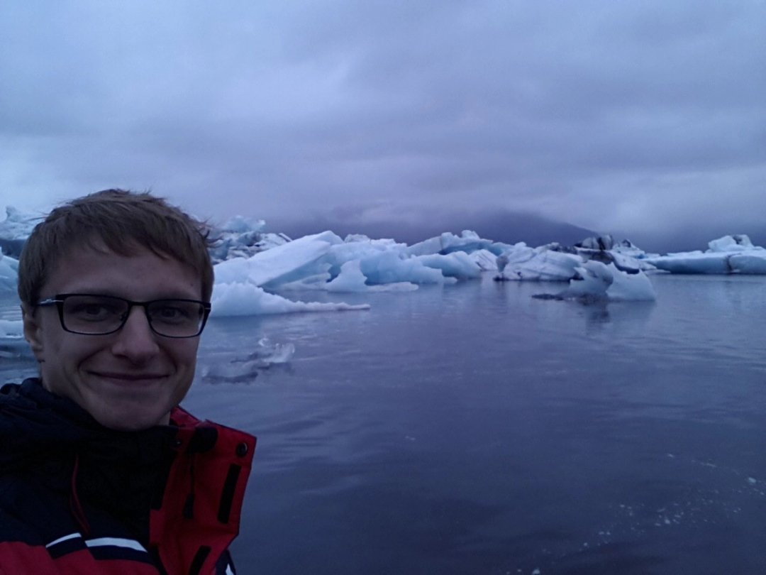 The glacier lagoon you can reach without a tour