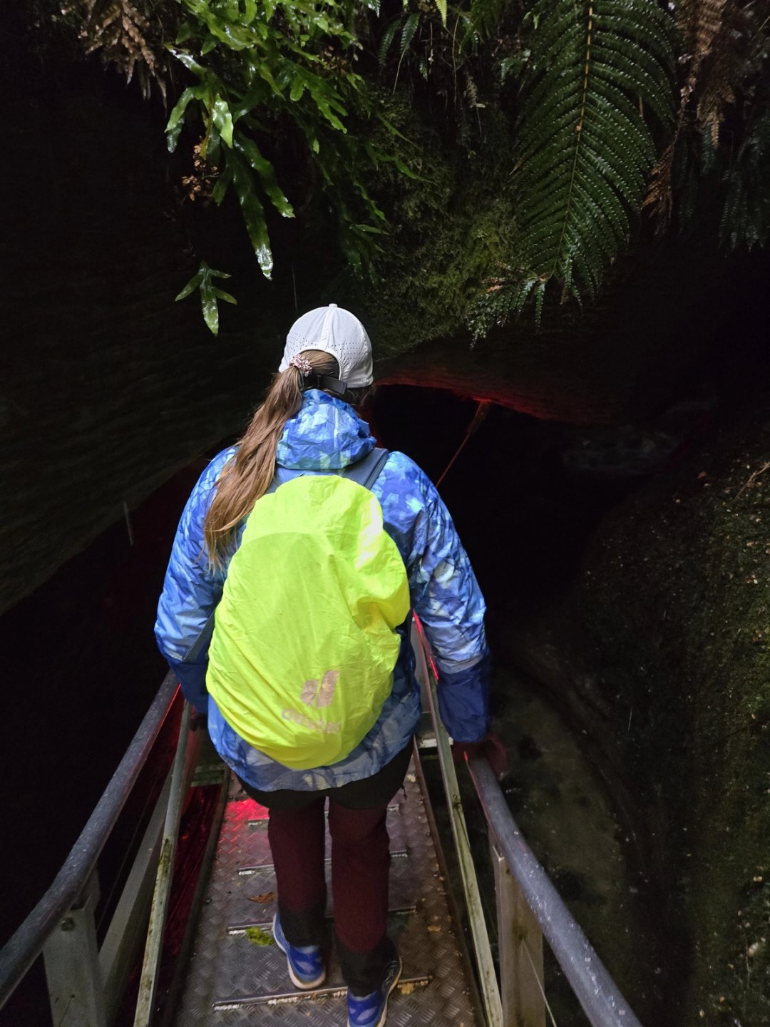 The glowworm caves at Te Anau