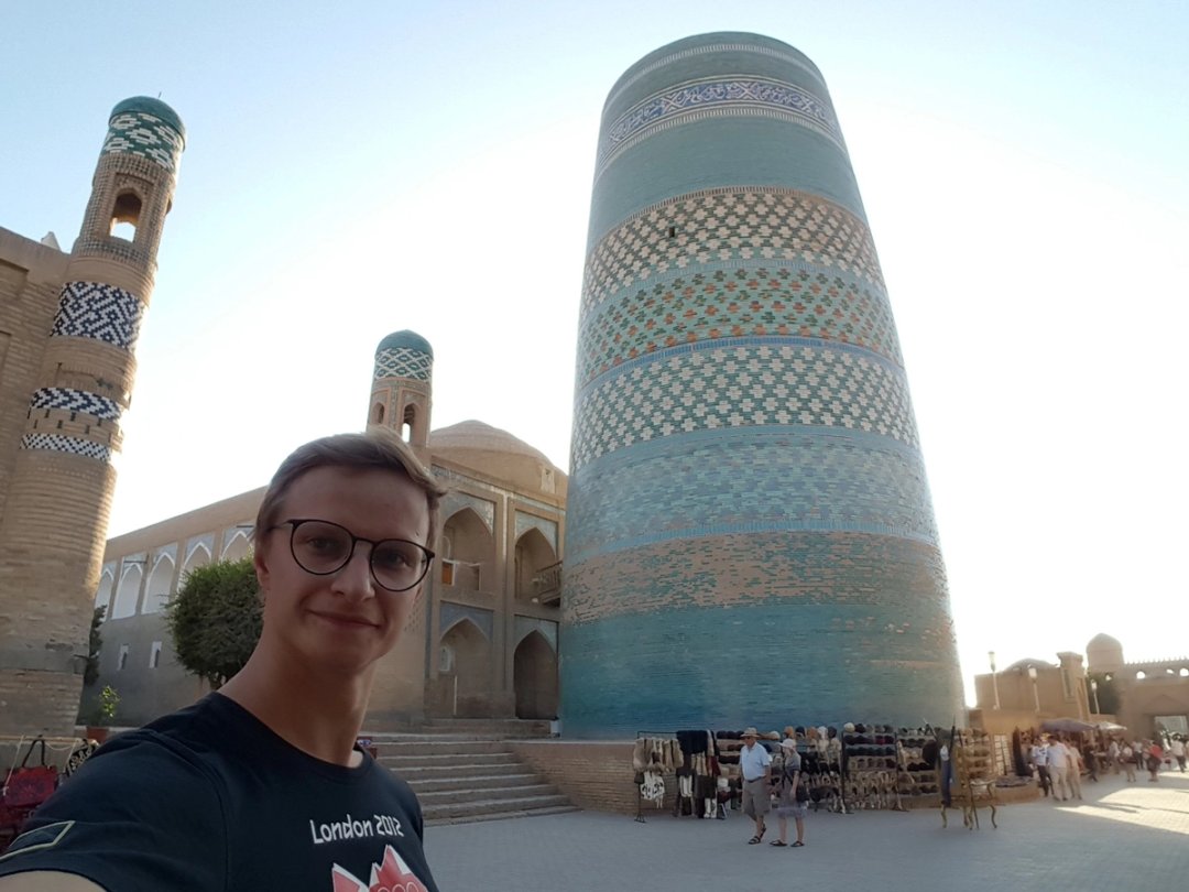 My brother won a melon arm-wrestling in Khiva