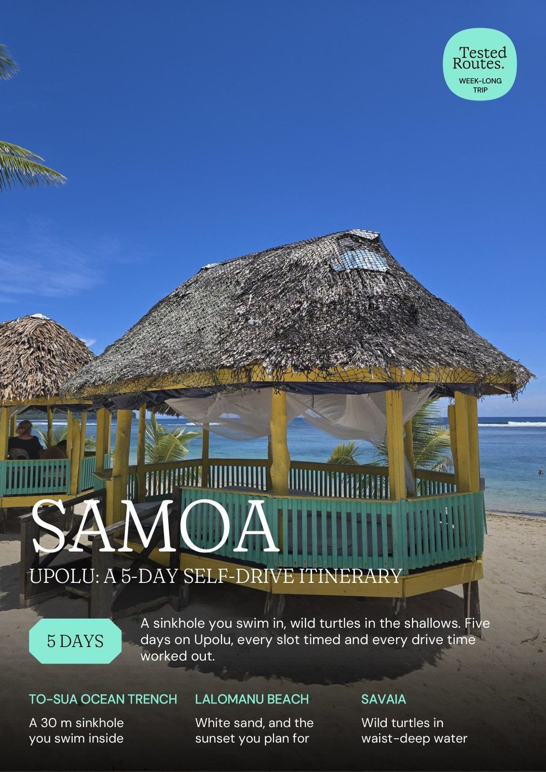 Samoa in 5 Days: An Upolu Self-Drive Itinerary