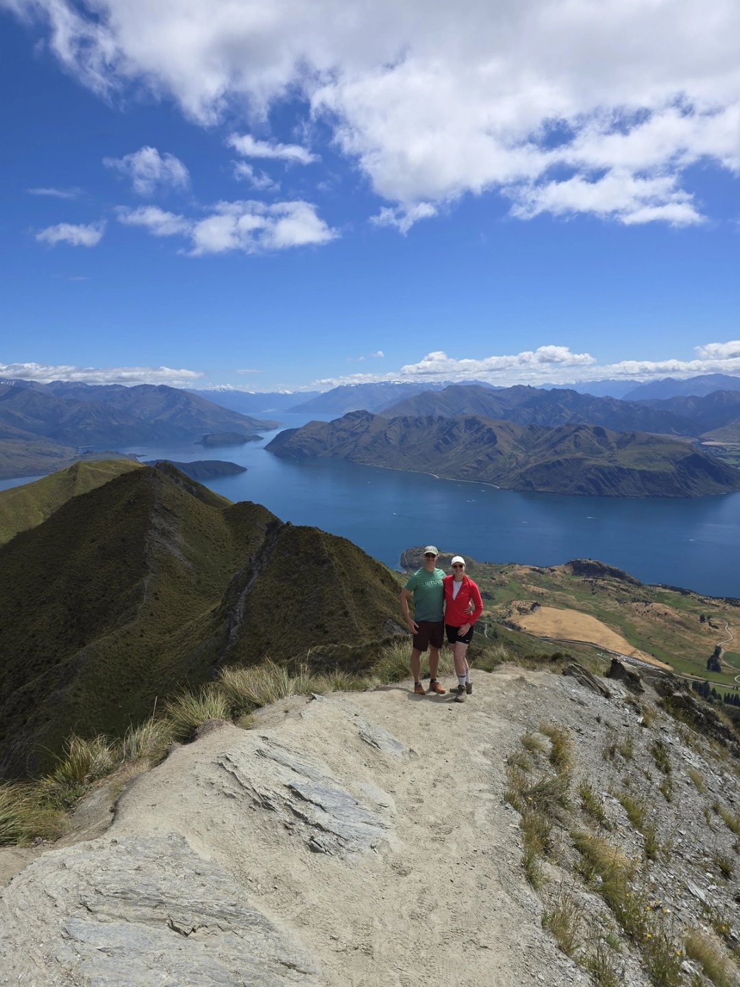 Roy's Peak: the view, and the queue for it