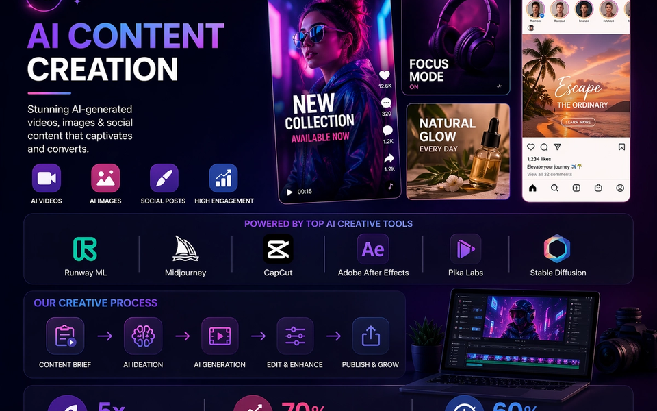 AI-Driven Content Studio for Influencers