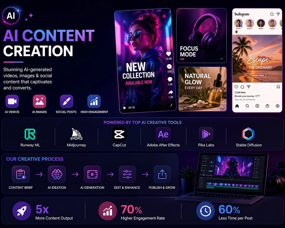 AI-Driven Content Studio for Influencers