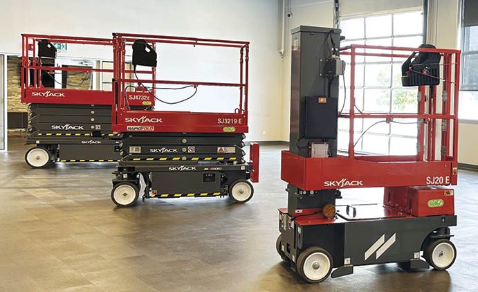 Skyjack's New Electric Scissor Lifts