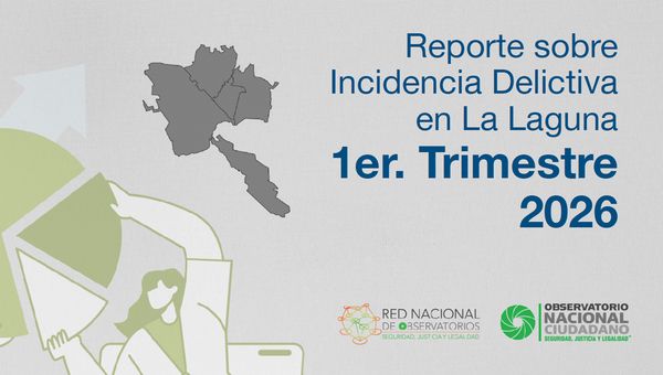 Reporte de Incidencia Delictiva de La Laguna correspondiente al Primer Trimestre de 2026 