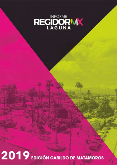 Regidor MX Laguna | Matamoros | Período enero-diciembre 2019