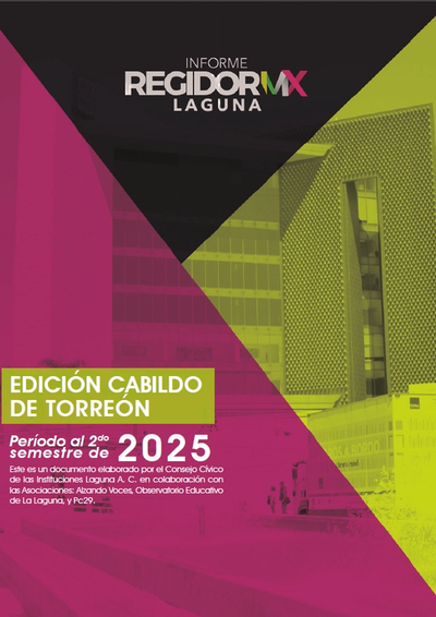 Regidor MX Laguna | Torreón | Período segundo-semestre 2025