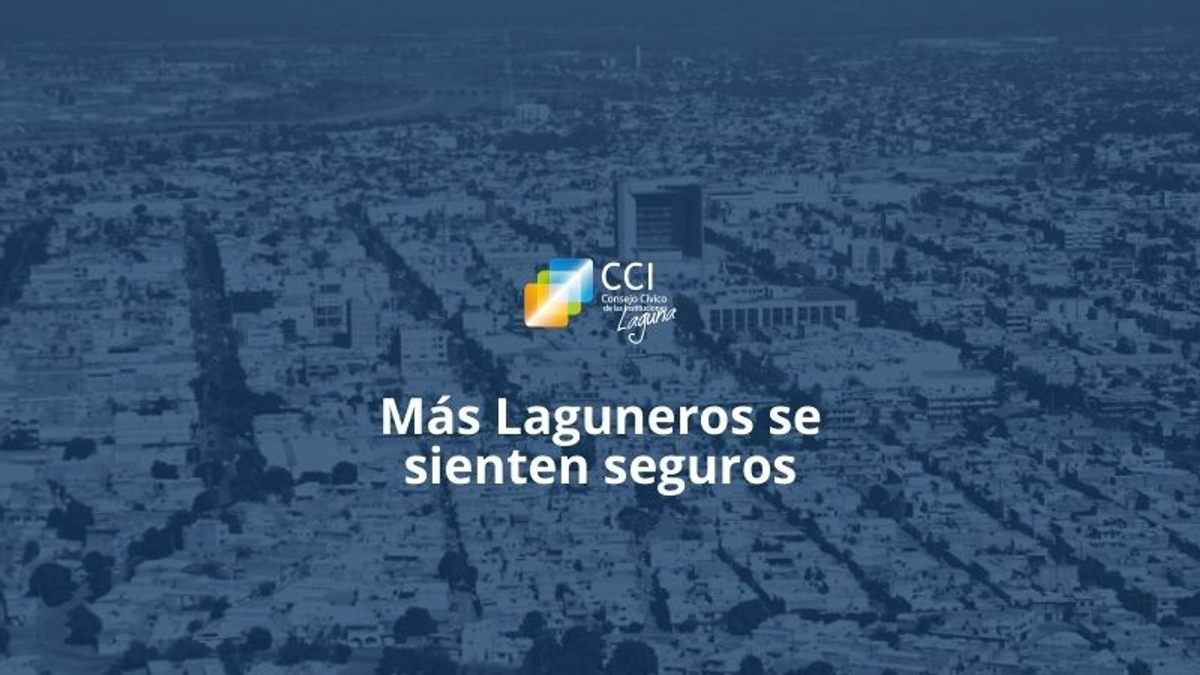 Más Laguneros se sienten seguros