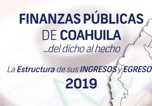 FINANZAS PÚBLICAS  DE COAHUILA 2019