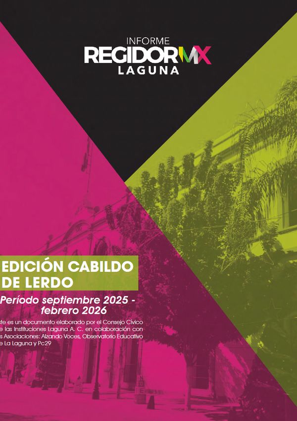 Regidor MX Laguna | LERDO | primer-semestre 2026