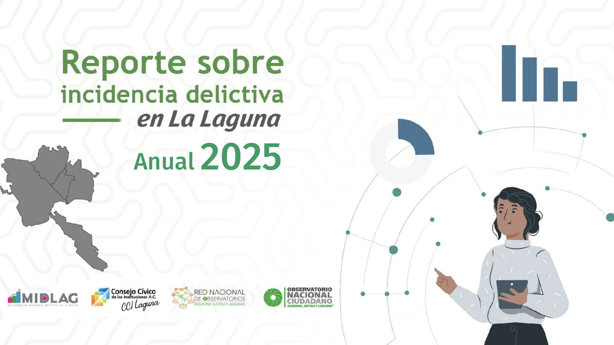 Reporte Anual de Incidencia Delictiva MIDLAG 2025