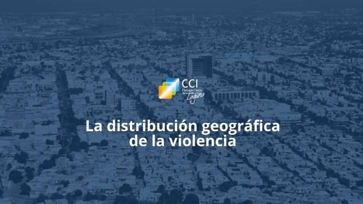 La distribución geográfica de la violencia