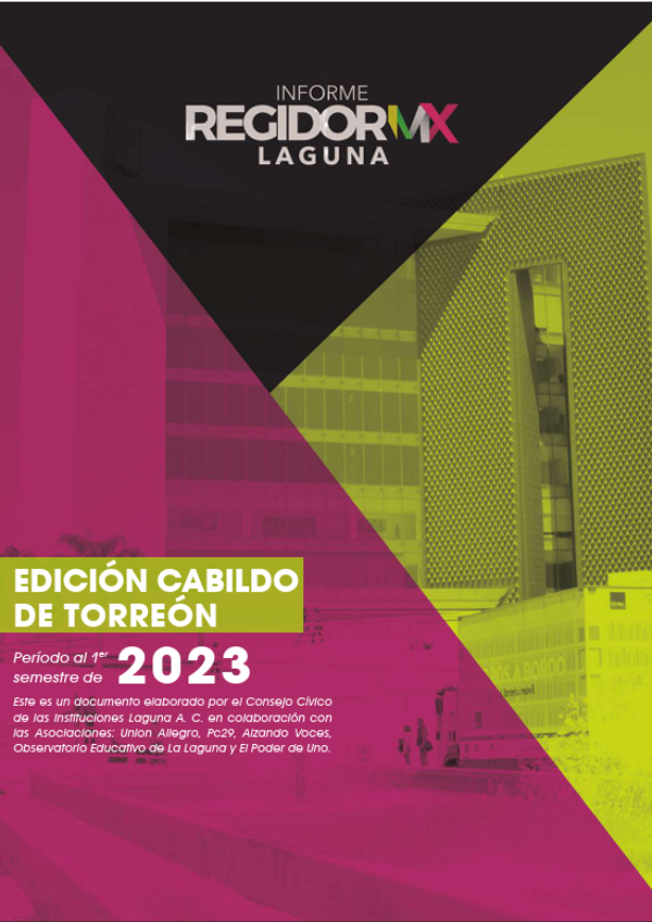 Regidor MX Laguna | Torreón | primer-semestre 2023