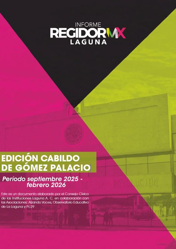 Regidor MX Laguna | GOMEZ | primer-semestre 2026