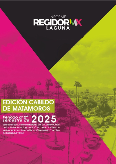 Regidor MX Laguna | Matamoros | Período segundo-semestre 2025