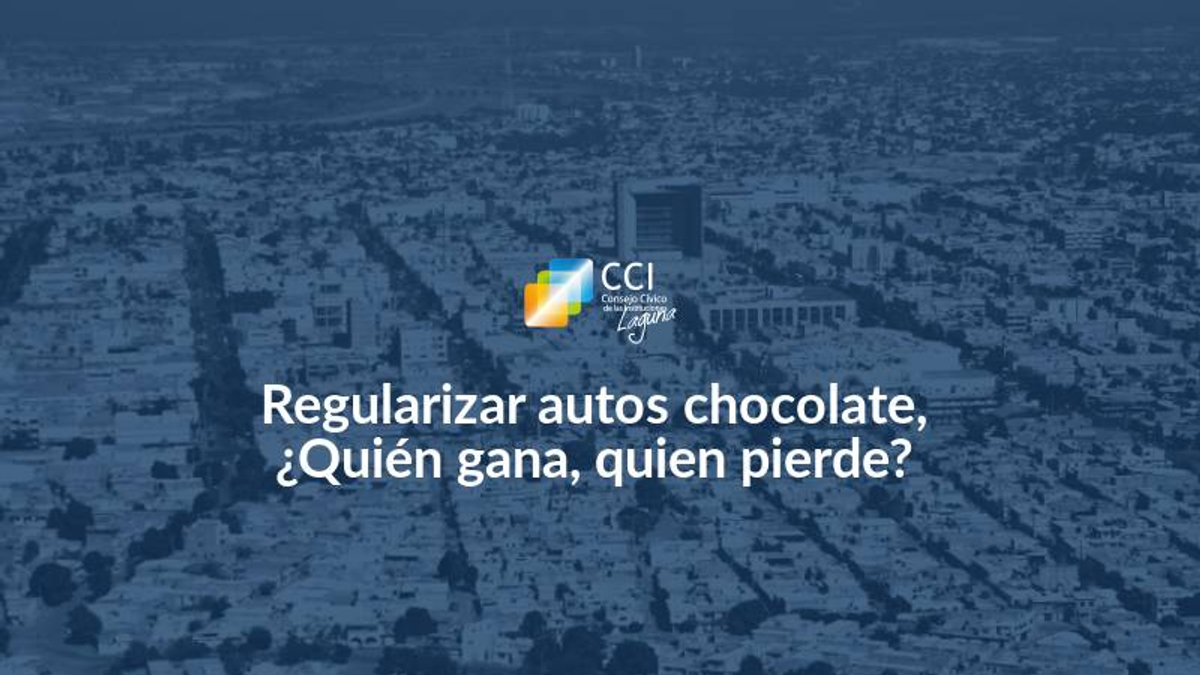 Regularizar autos chocolate, ¿Quién gana, quien pierde?