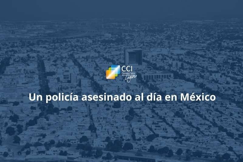 Un policía asesinado al día en México