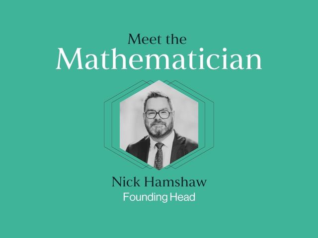 Nick Hamshaw, Founding Head, 1729 Maths School 