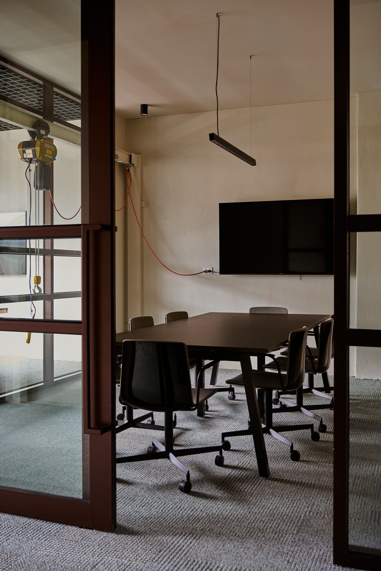 A view into the upper level meeting room. | LSR Workplace by Made For | South Melbourne | Veeral Patel