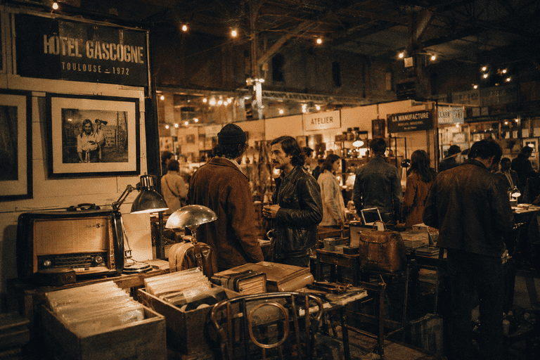 illustration du salon du vintage 26 27 septembre toulouse