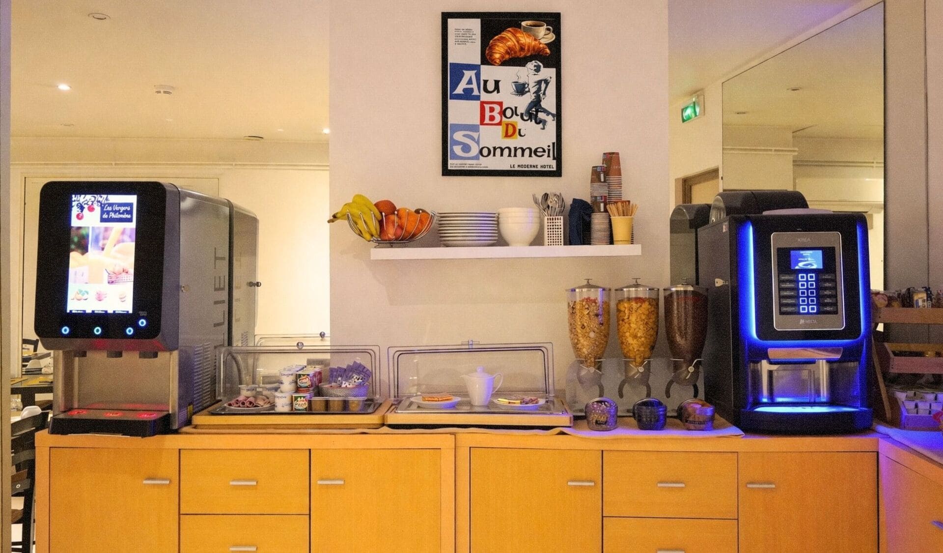 petit déjeuner le moderne