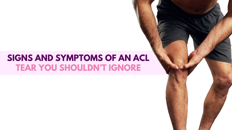 Symptoms of an ACL