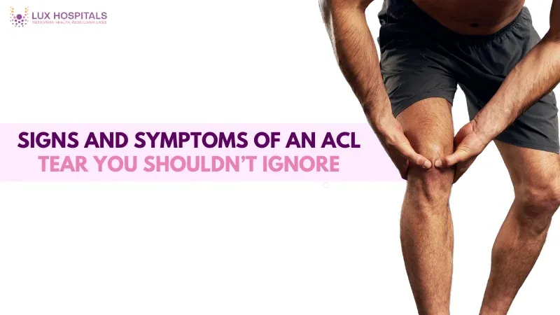 Symptoms of an ACL