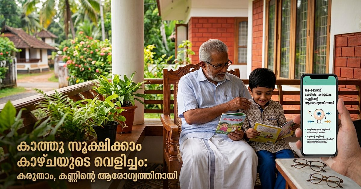 കാത്തു സൂക്ഷിക്കാം കാഴ്ചയുടെ വെളിച്ചം: കരുതൽ വേണം കണ്ണിന്റെ ആരോഗ്യത്തിന്
