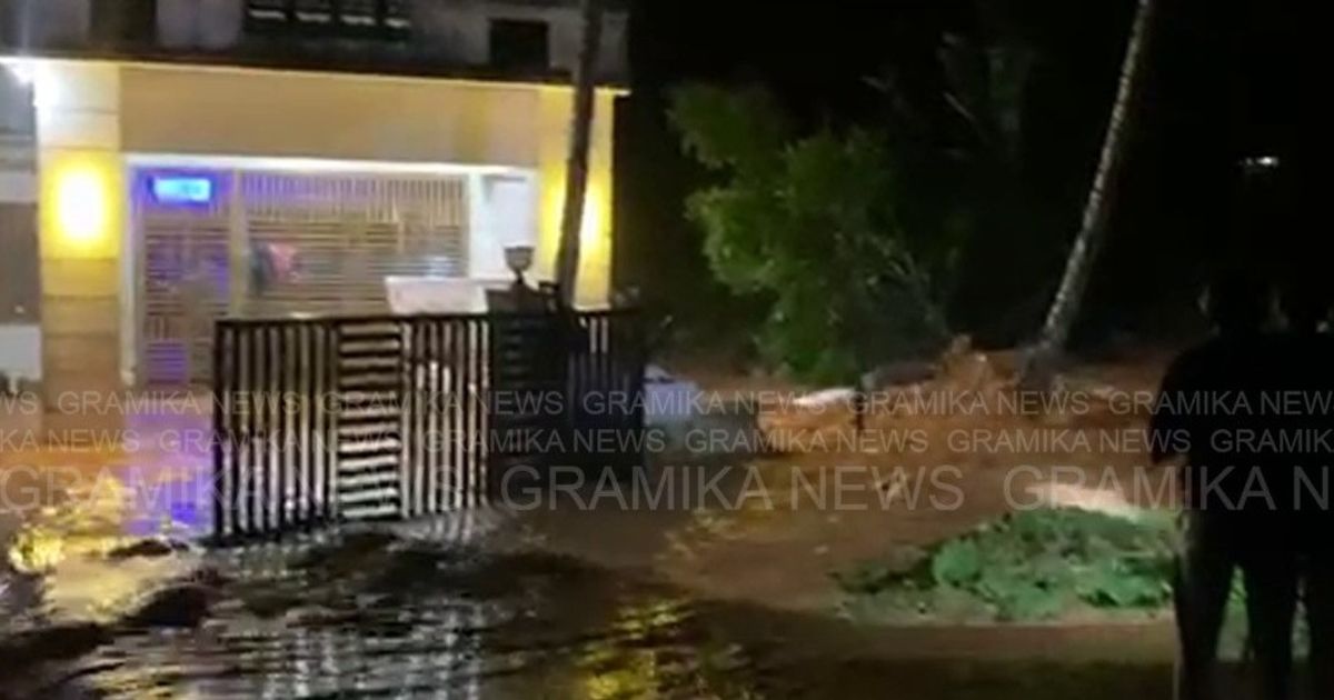 പഴശ്ശി പഞ്ചായത്തിന്റെ പ്രധാന കനാൽ തകർന്നു; അഞ്ച് വീടുകളിൽ വെള്ളം കയറി