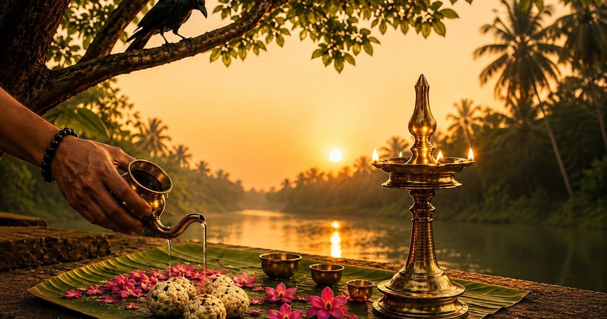പിതൃ സ്മരണയിൽ ഇന്ന് കർക്കിടക വാവ്