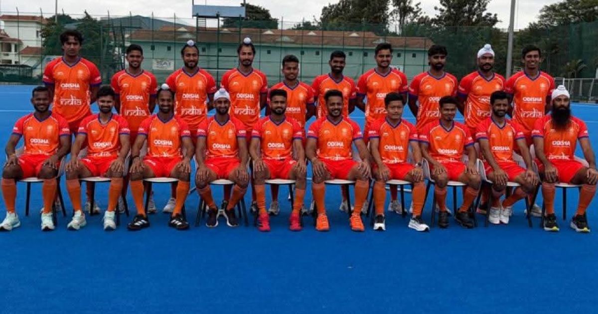 പരമ്പരാഗത നീല ജേഴ്സി മാറ്റി, കാവി നിറമാക്കി; ഇന്ത്യന് ഹോക്കി
