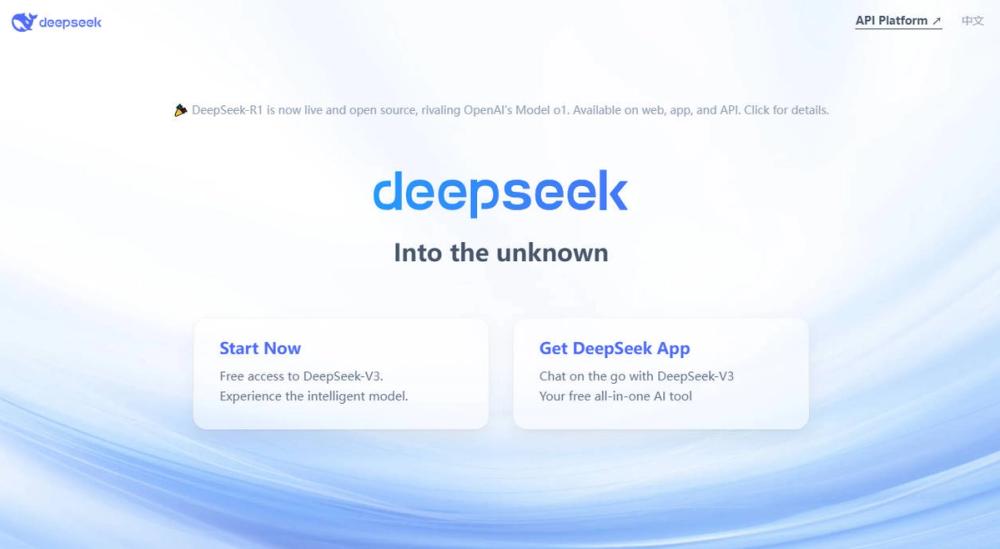 image of DeepSeek