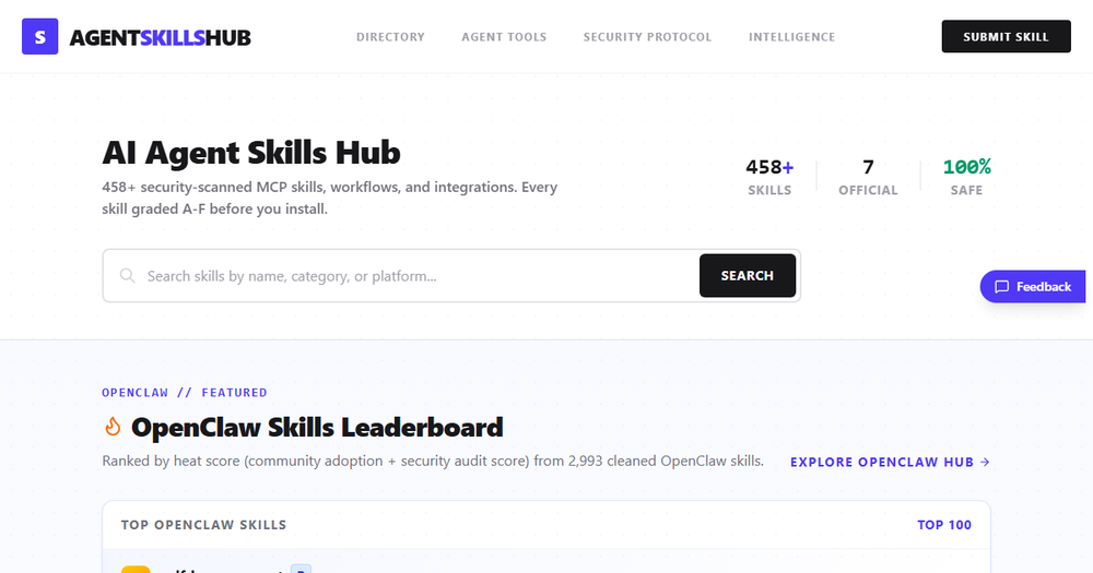 image of Agent Skills Hub