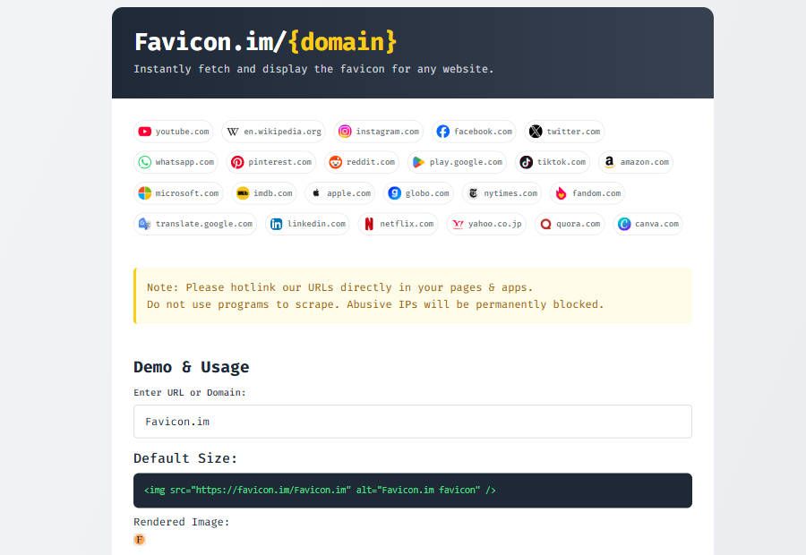 Favicon