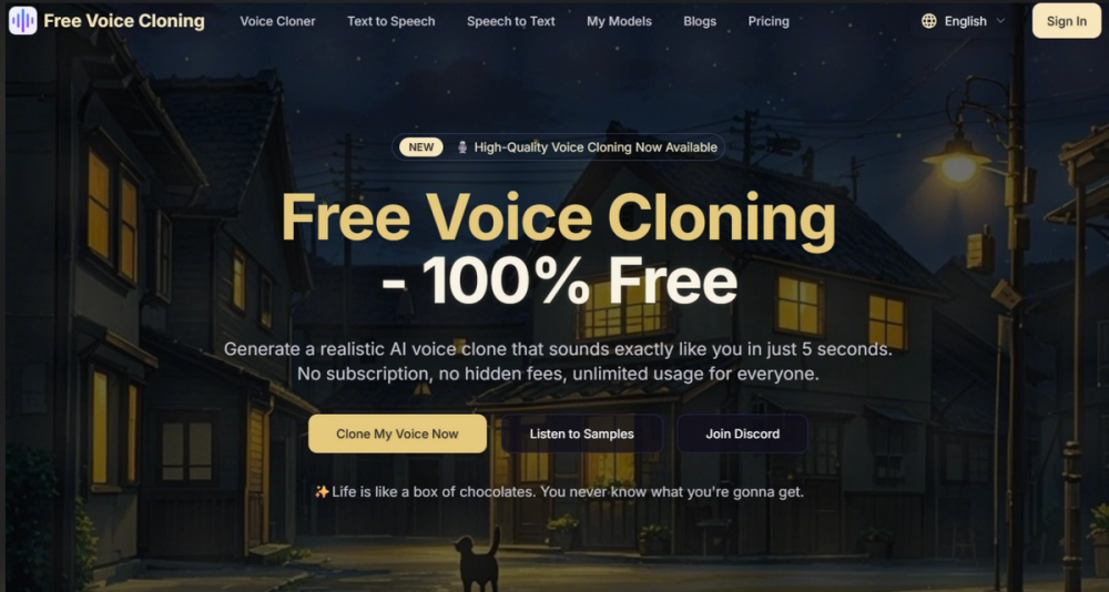 image of Free Voice Cloning