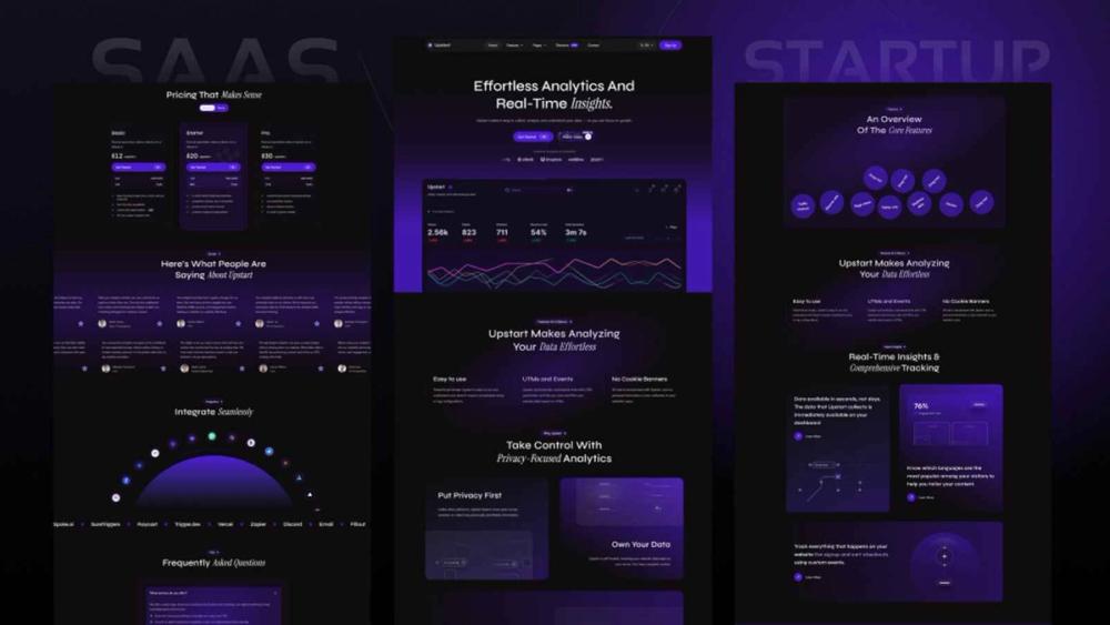 image of Upstart - SaaS Astro Js Theme