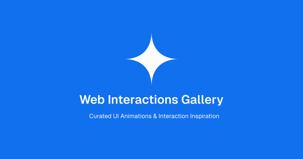 image of Web Interactions Gallery