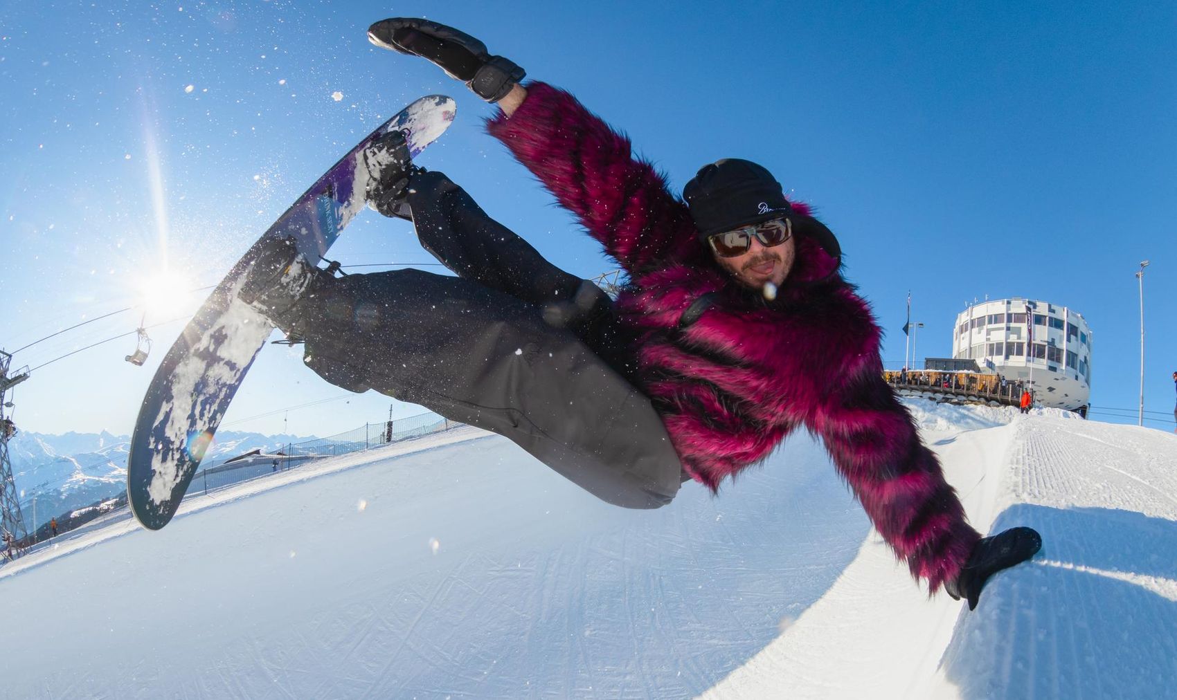 Lucas in der Halfpipe