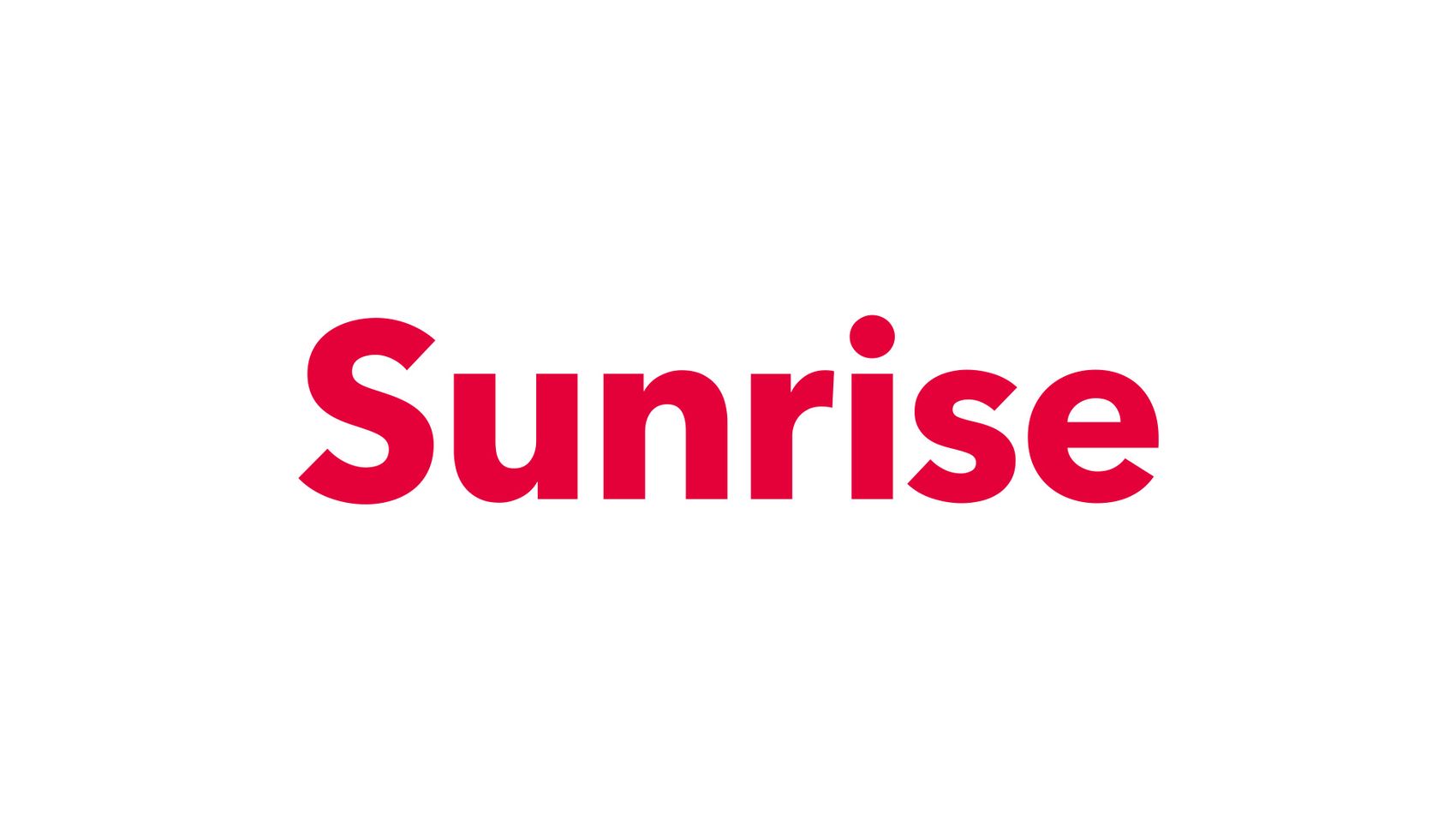 Das Logo von Sunrise