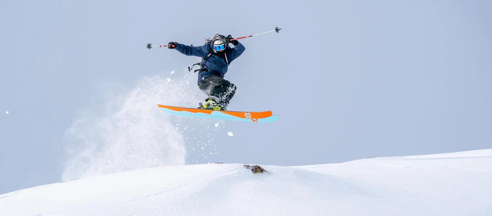 Freerider macht einen Sprung