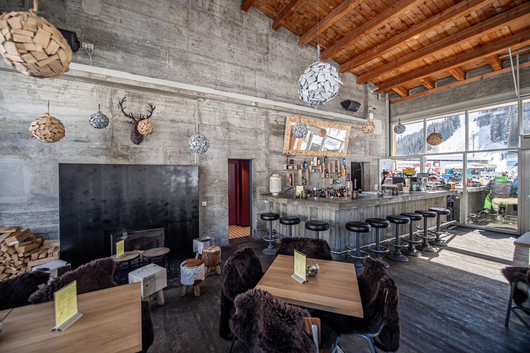 Station Plaun von innen