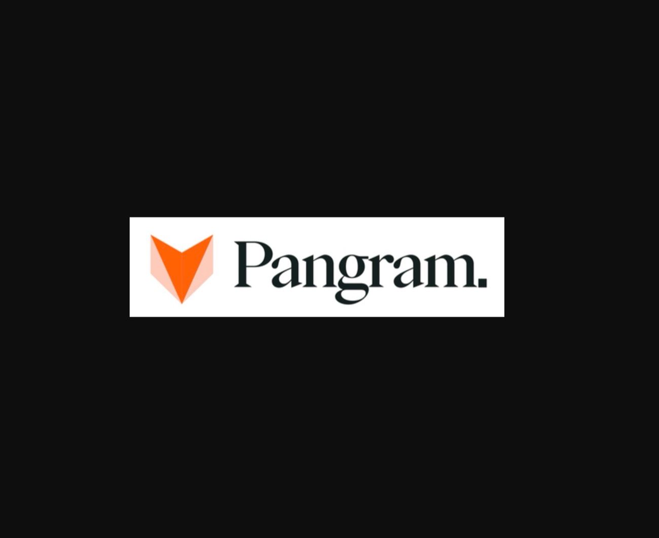 Pangram logo.
