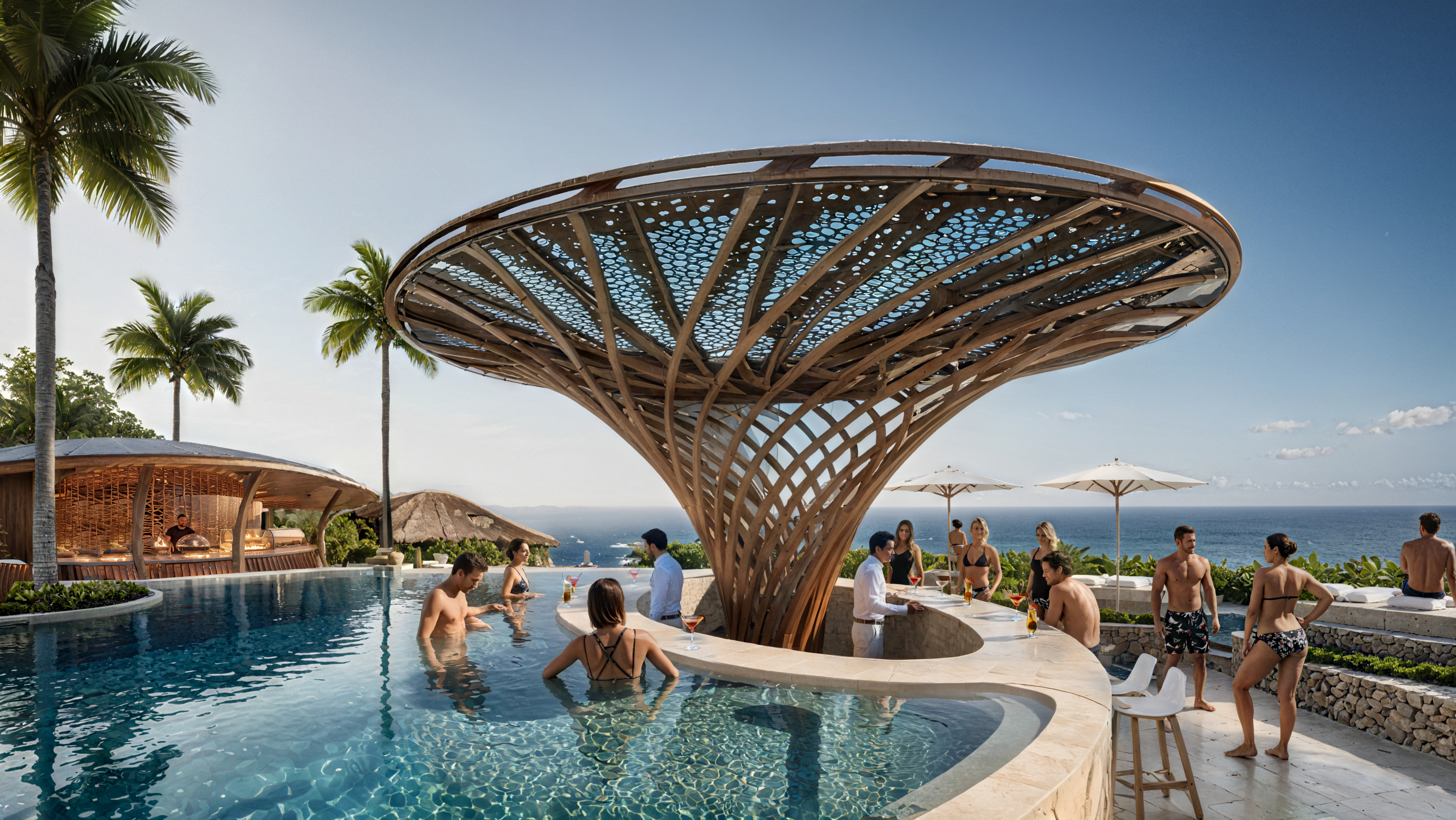 Bali beachfront resort