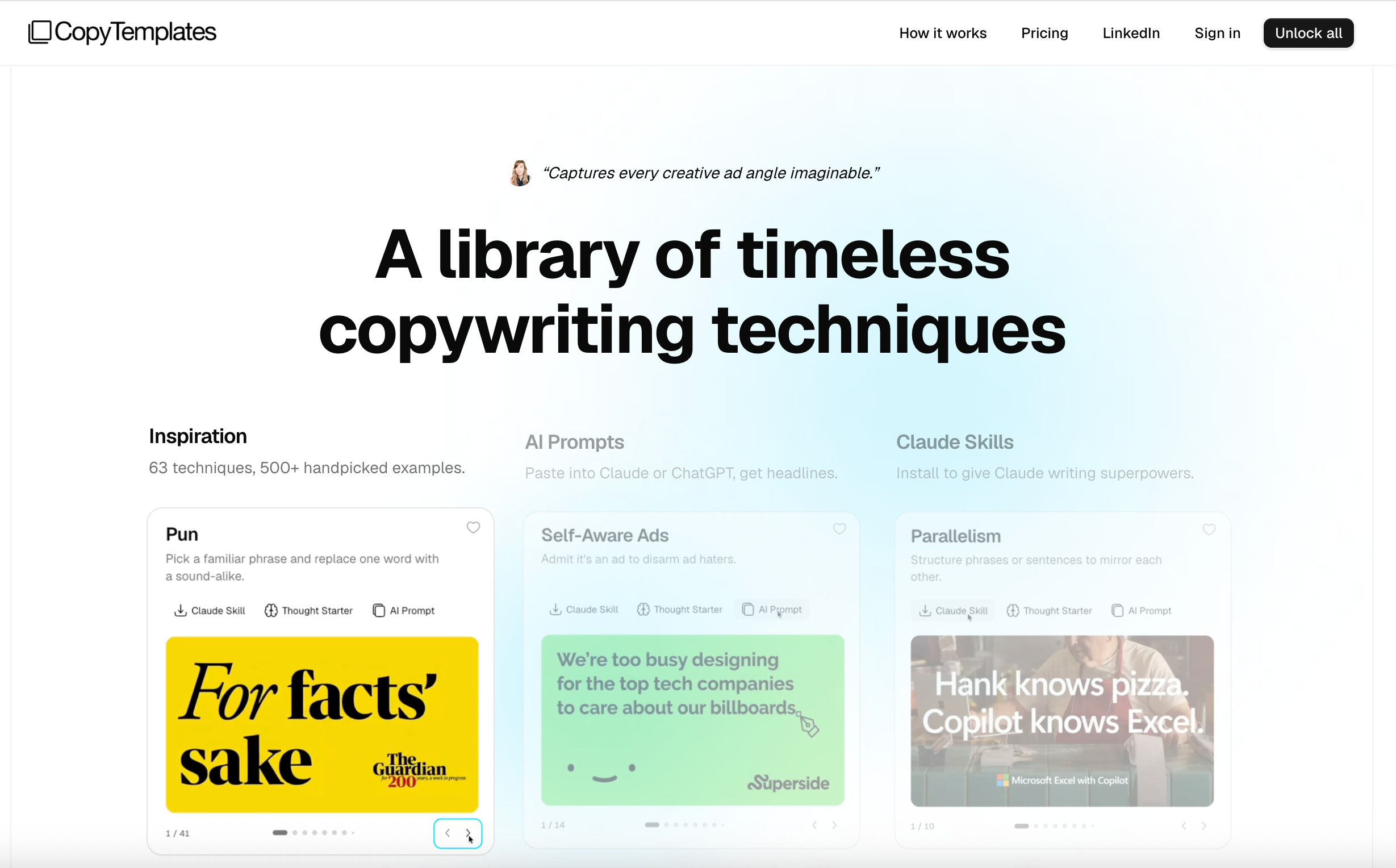 CopyTemplates - Website
