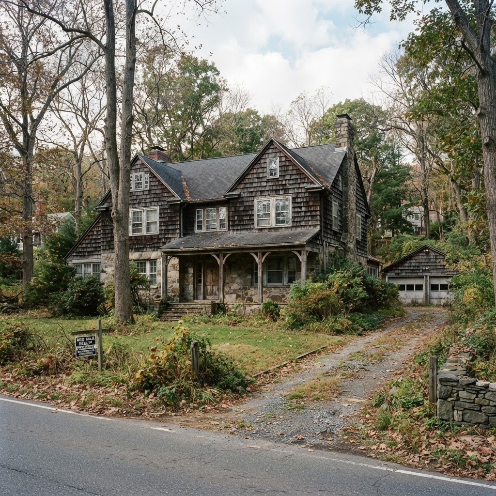 Single family home in New Hope, PA before renovations
