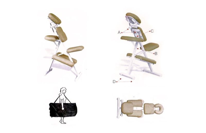 Chaise de massage pliante 1
