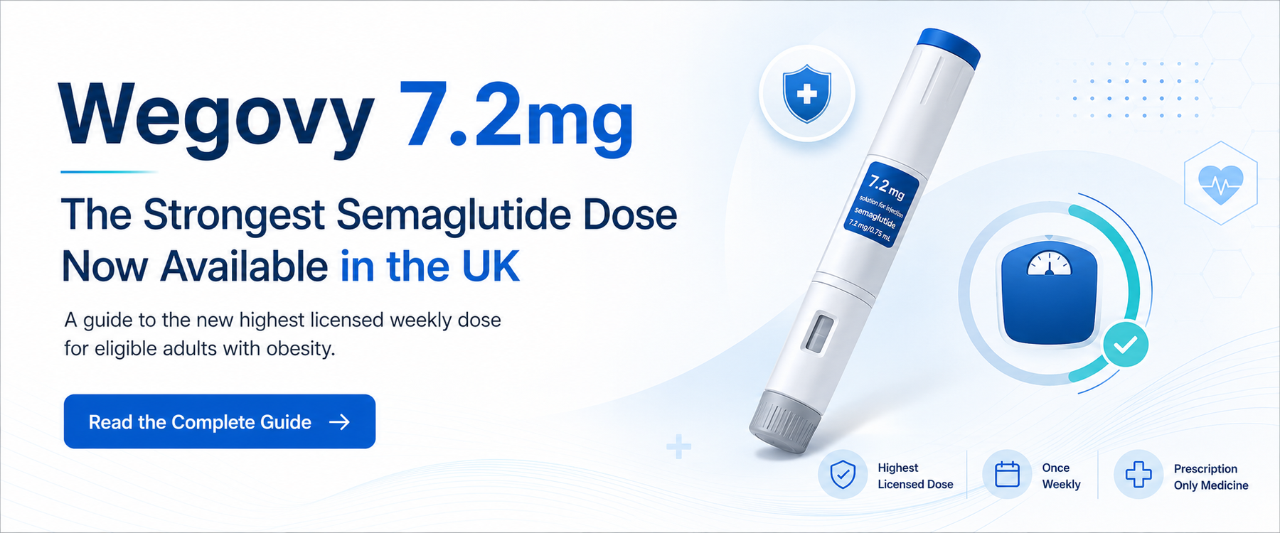 Wegovy 7.2mg in the UK
