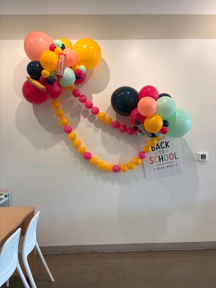 Balloon decor by Wildly & Co.