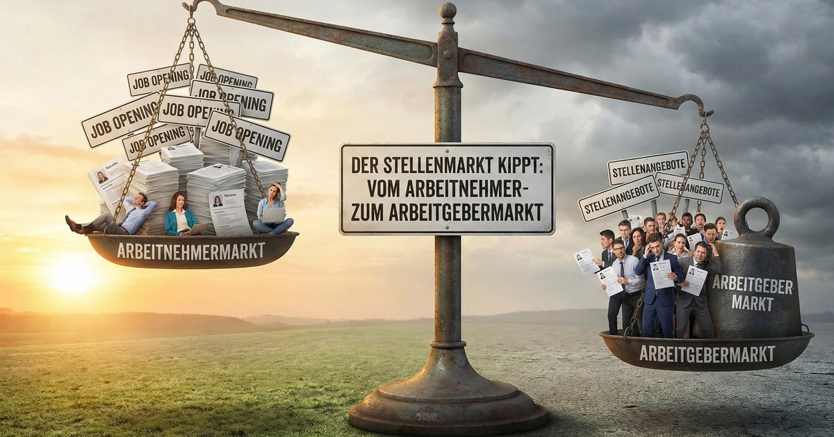Der Stellenmarkt im Umbruch: Vom Arbeitnehmermarkt zum Arbeitgebermarkt?
